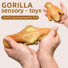 Stretchy / squishy sensory toys monkeys, gorillas,